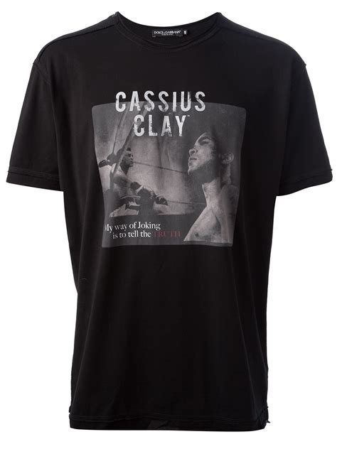 dolce gabbana cassius clay t shirt